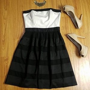 Black House White Market Silk Cocktail Dress 0